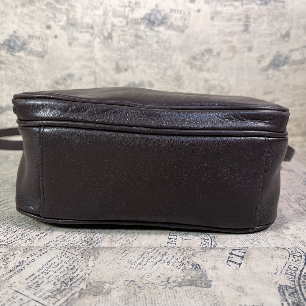Etienne Aigner vintage camera bag brown leather - Picture 6 of 15